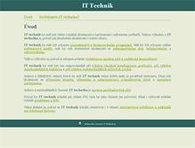 Tablet Screenshot of it-technik.cz